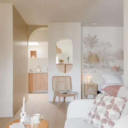 公寓 Romantique Climatisee Parking Proche Lyon 6 维勒班